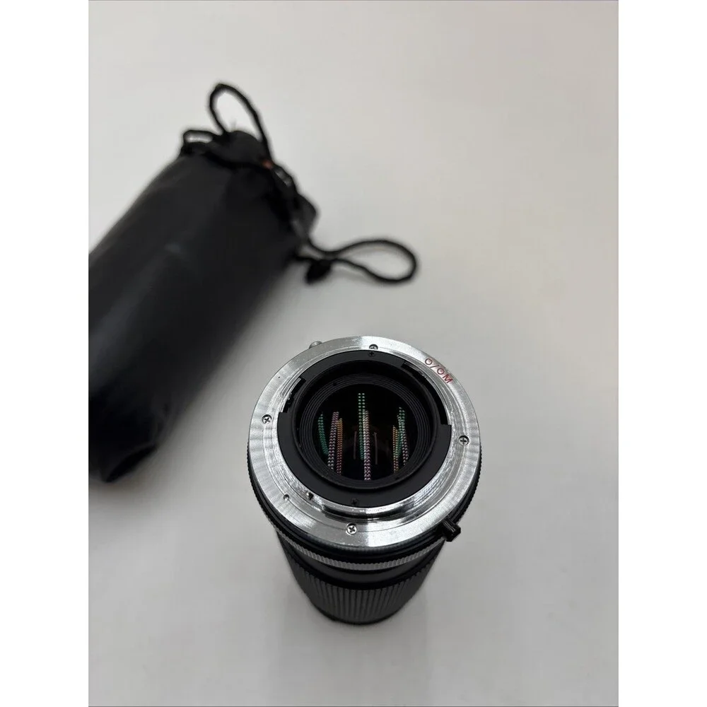 Vivitar 70-210mm f/4.5 Macro Focusing Zoom Lens Olympus OM Mount Hoya 52 mm UV